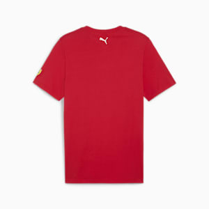 Scuderia Ferrari Men's Motorsport Race Graphic T-shirt, Rosso Corsa, extralarge-IND