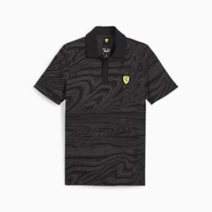 メンズ フェラーリ レース グラフィック 半袖 ポロシャツ, PUMA Black, extralarge-JPN