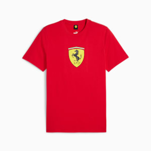 Scuderia Ferrari Race Men's Motorsport Tee, Rosso Corsa, extralarge-IND