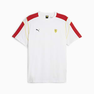 Scuderia Ferrari Race MT7 Men's Motorsport T-shirt, PUMA White, extralarge-IND