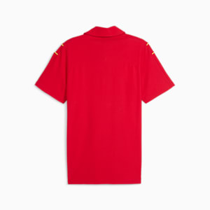 Scuderia Ferrari Race MT7 Men's Polo, Rosso Corsa, extralarge