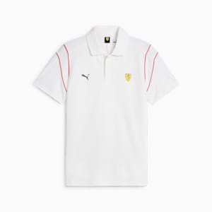 Scuderia Ferrari Race MT7 Men's Polo, PUMA White, extralarge