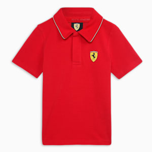 Scuderia Ferrari Race Youth Polo, Rosso Corsa, extralarge-IND