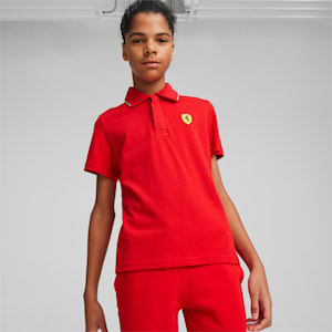 Scuderia Ferrari Race Youth Polo, Rosso Corsa, extralarge-IND