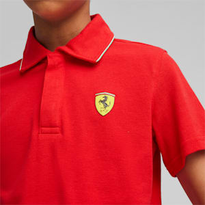 Scuderia Ferrari Race Youth Polo, Rosso Corsa, extralarge-IND