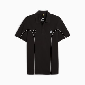 Scuderia Ferrari Men's Motorsport Polo, PUMA Black, extralarge-IND