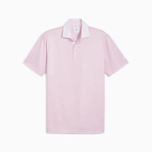 メンズ ゴルフ PUMA x ARNOLD PALMER ゲオ ポロシャツ, Pale Pink-White Glow, extralarge-JPN