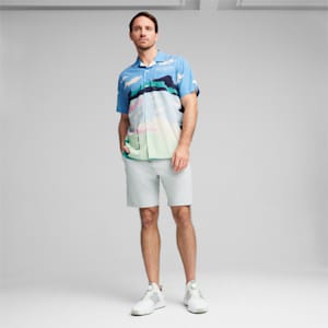 メンズ ゴルフ PUMA x PTC カラープリント シャツ, Regal Blue, extralarge-JPN
