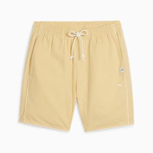 Pantalones cortos MMQ Seersucker para hombre, Chamomile, extralarge