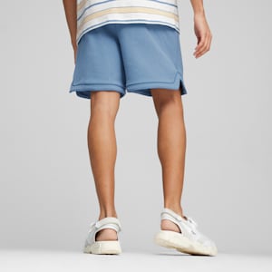 Pantalones cortos Basketball Nostalgia para hombre, Zen Blue, extralarge