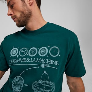 GRAPHICS Men's Relaxed Fit T-shirt, Malachite, extralarge-IND
