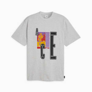 House of Graphics Ace Men's Tee, Light Gray Heather, extralarge