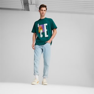 T-shirt House of Graphics Ace pour homme, Malachite, extralarge