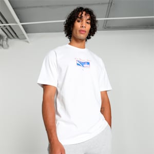 GRAPHICS HYDRATION Men's Relaxed Fit Tee, PUMA White, extralarge-IND