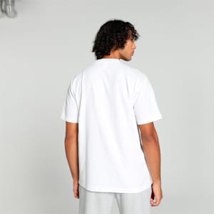 House of Graphics À LA VOLÉE Men's T-shirt, PUMA White, extralarge-IND