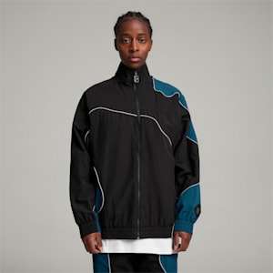 PUMA x PERKS AND MINI Unisex Track Jacket, PUMA Black, extralarge-IND