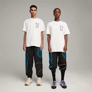 PUMA x PERKS AND MINI Unisex T-shirt, PUMA White, extralarge-IND