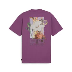 ユニセックス PUMA x PERKS AND MINI グラフィック 半袖 Tシャツ, Crushed Berry, extralarge-JPN