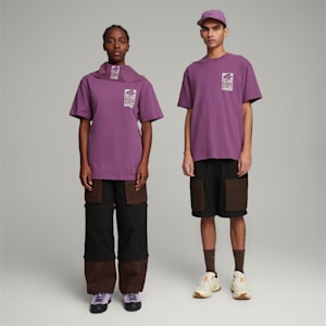 PUMA x PERKS AND MINI Unisex T-shirt, Crushed Berry, extralarge-IND