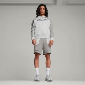 PUMA x PLEASURES Men's Hoodie, Light Gray Heather, extralarge