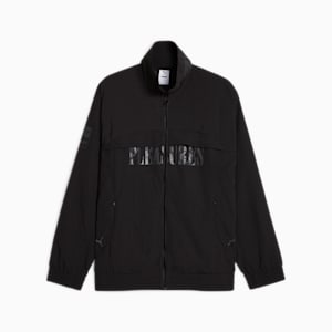 PUMA x PLEASURES Men's Jacket, PUMA Black, extralarge