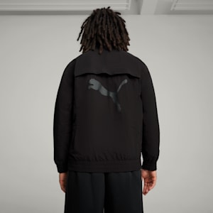 Puma black shoes mens jackets online