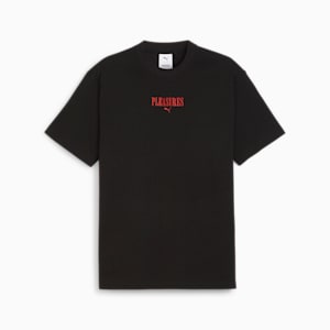 Playera estampada para hombre PUMA x PLEASURES, PUMA Black, extralarge