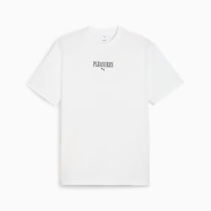 Playera estampada para hombre PUMA x PLEASURES, PUMA White, extralarge