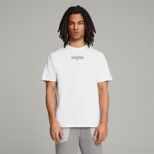 メンズ PUMA x PLEASURES グラフィック 半袖 Tシャツ, PUMA White, extralarge-JPN