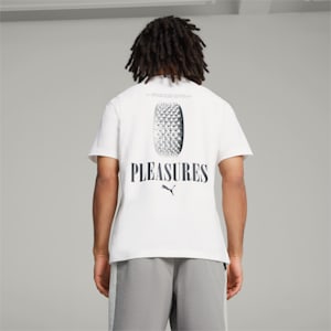 メンズ PUMA x PLEASURES グラフィック 半袖 Tシャツ, PUMA White, extralarge-JPN