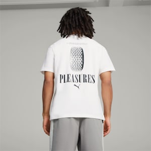 Playera estampada para hombre PUMA x PLEASURES, PUMA White, extralarge