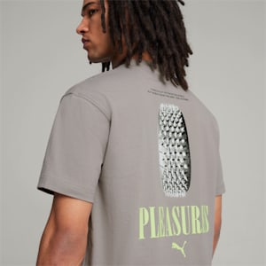 PUMA x PLEASURES Men's Graphic Tee, Stormy Slate, extralarge