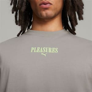 PUMA x PLEASURES Graphic Men's T-shirt, Stormy Slate, extralarge-IND