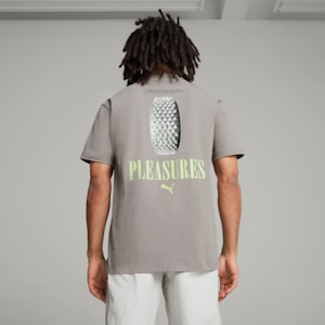 PUMA x PLEASURES Graphic Men's T-shirt, Stormy Slate, extralarge-IND