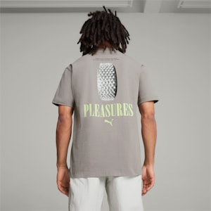 メンズ PUMA x PLEASURES グラフィック 半袖 Tシャツ, Stormy Slate, extralarge-JPN