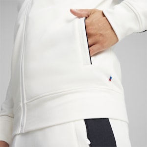 BMW M Motorsport MT7+ Men's Sweat Jacket, PUMA White, extralarge