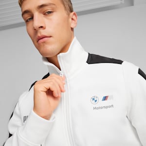 BMW M Motorsport MT7+ Men's Track Jacket, PUMA White, extralarge-IND