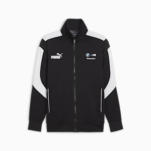BMW M Motorsport Men's MT7+ Slim Fit Track Jacket, PUMA Black, extralarge-IND