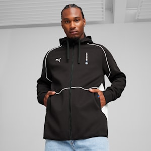 BMW M Motorsport Men's Hooded Motorsport Sweat Jacket, Cheap Jmksport Jordan Outlet Black, extralarge