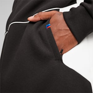 BMW M Motorsport Men's Hooded Motorsport Sweat Jacket, new Cheap Jmksport Jordan Outlet Black, extralarge