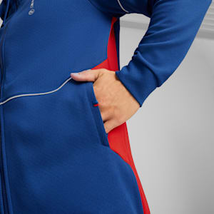 BMW M Motorsport Men's Hooded Motorsport Sweat Jacket, Pro Blue-M Color, extralarge