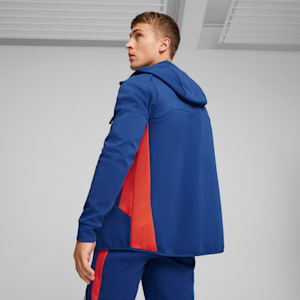 BMW M Motorsport Men's Hooded Motorsport Sweat Jacket, Pro Blue-M Color, extralarge