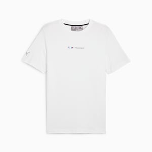 BMW M Motorsport Men's Jacquard T-shirt, PUMA White, extralarge-IND