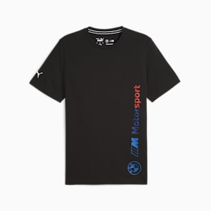 メンズ BMW MMS ロゴ 半袖 Tシャツ, PUMA Black, extralarge-JPN