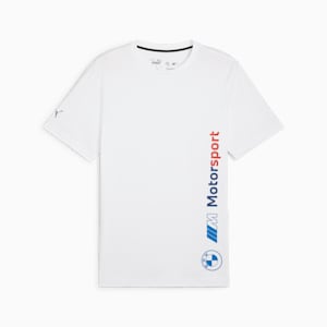 BMW M Motorsport Men's Logo Tee, PUMA White, extralarge