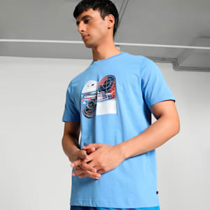 Playera estampada para hombre BMW M Motorsport, Blue Skies, extralarge