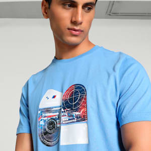 Playera estampada para hombre BMW M Motorsport, Blue Skies, extralarge