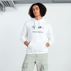 BMW MMS Men's Hoodie, PUMA White, extralarge-IND