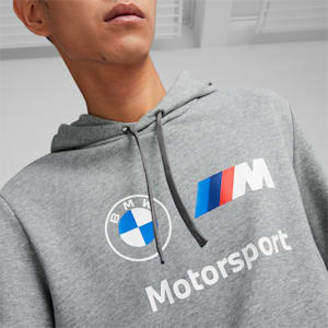 BMW MMS Men's Hoodie, Medium Gray Heather, extralarge-IND