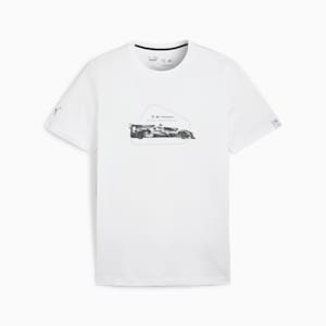 BMW M Motorsport Men's Graphic T-shirt, PUMA White, extralarge-IND